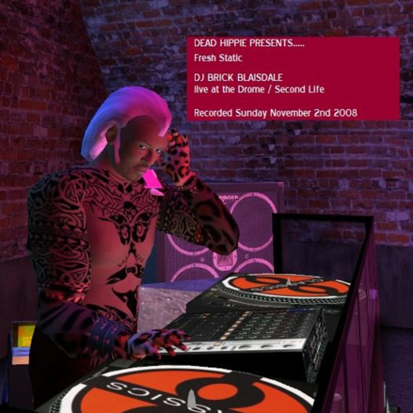 Fresh Static - live at the drome (Second Life)
