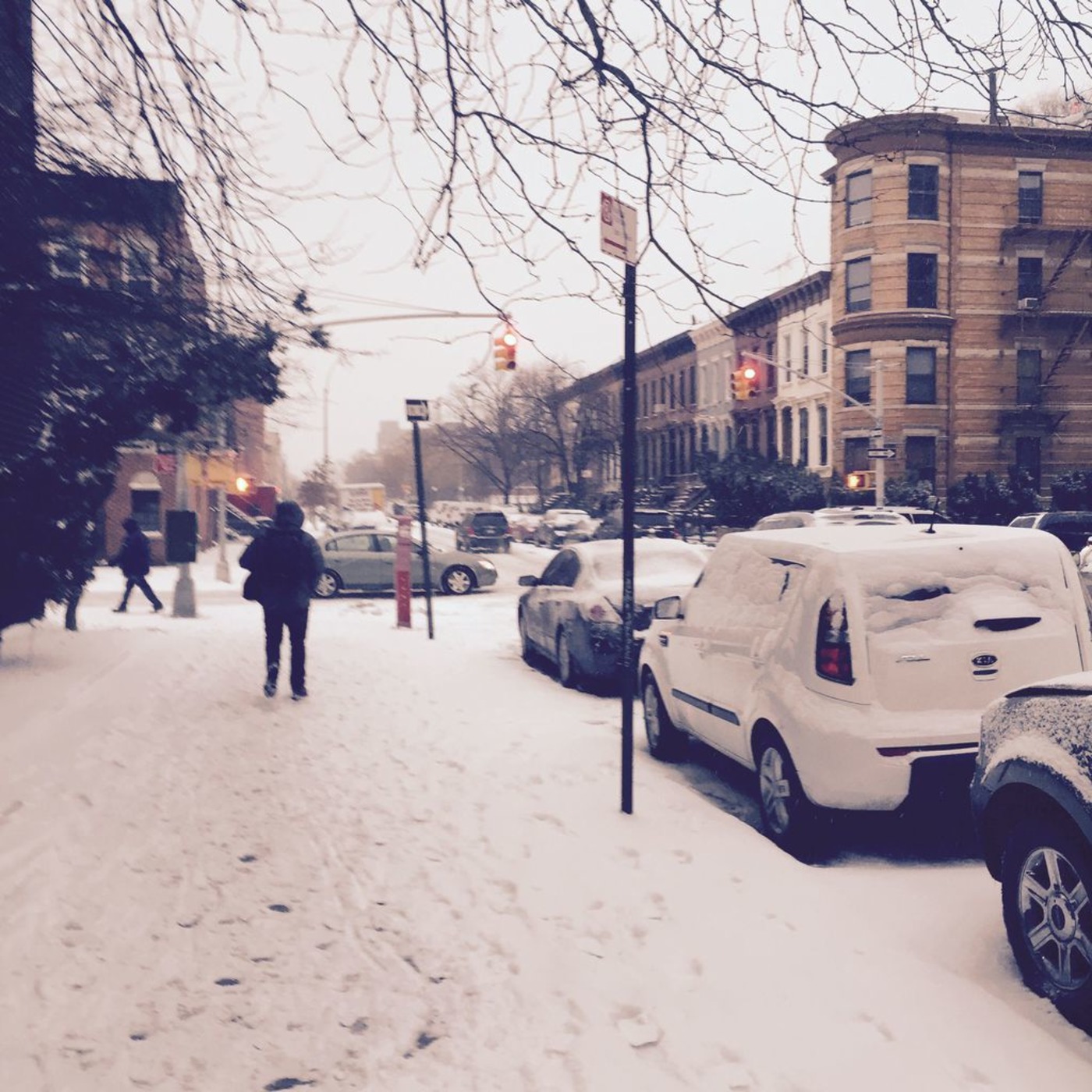 Brooklyn Snowy Sunday