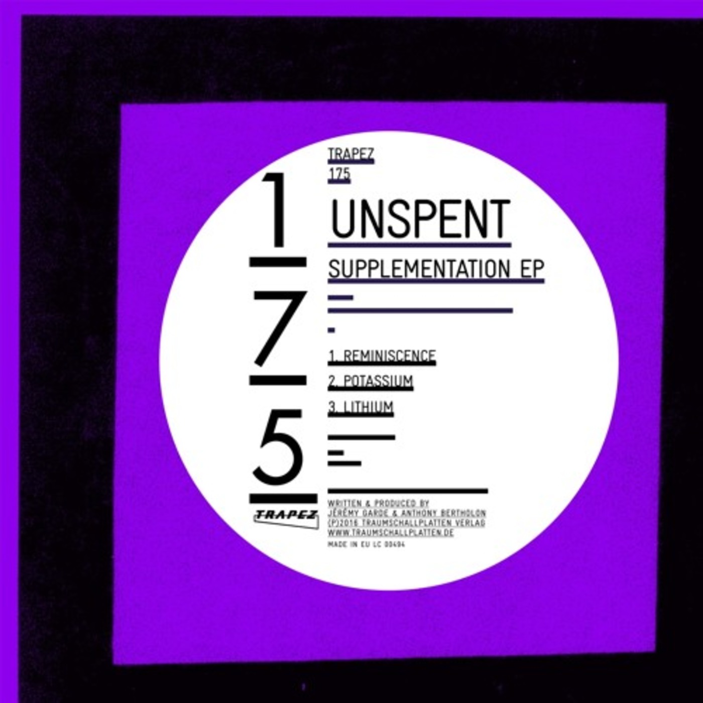 Unspent - Supplementation EP - Trapez 175