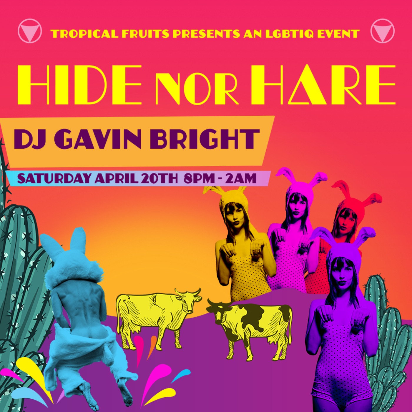 Hide Nor Hare - Tropical Fruits Easter 2019 LIVE warm up set