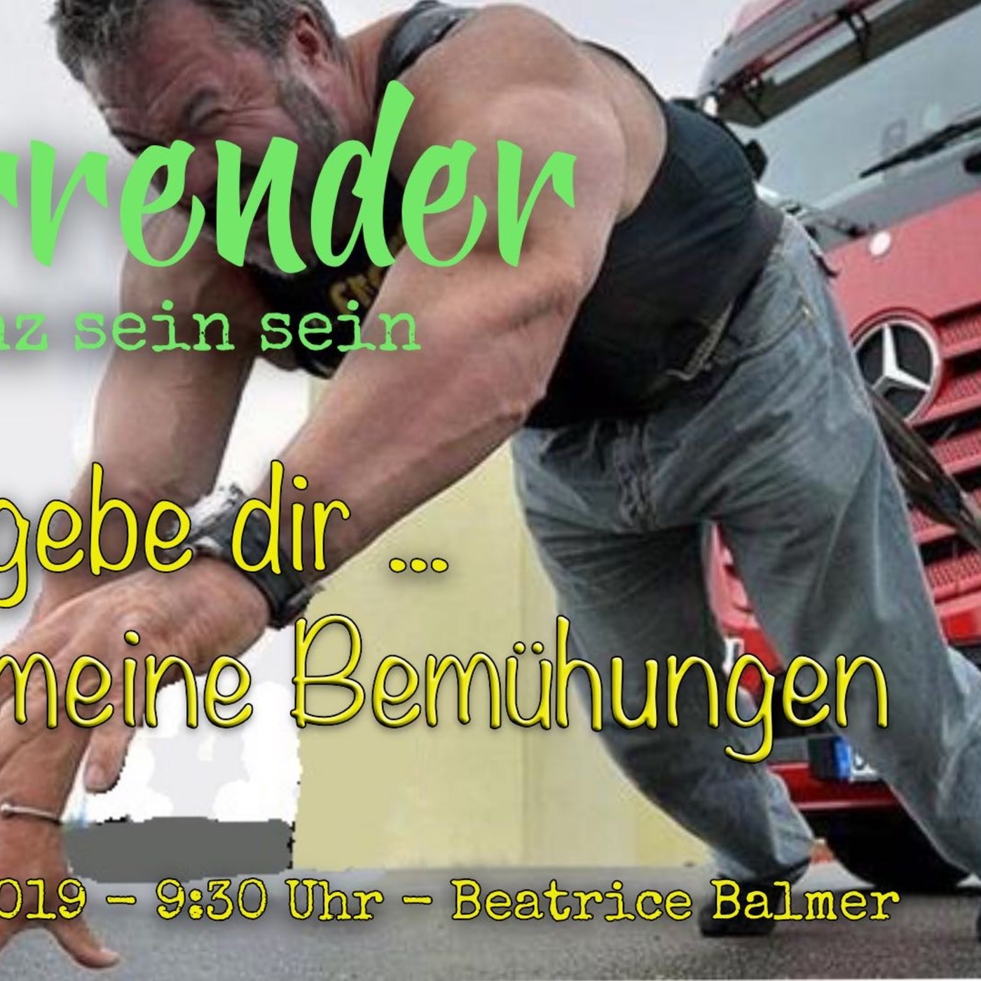 I Surrender ... meine Bemühungen [Post 226]