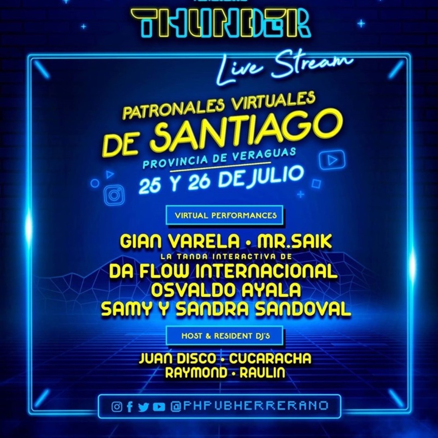Patronales de Santiago 02 Ph Thunder 2020 JuanDisco Djraymond507