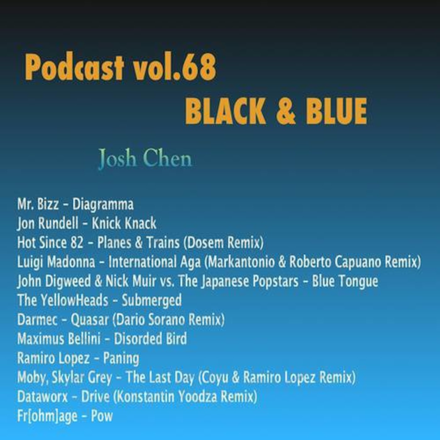 Podcast vol.68 - Black & Blue