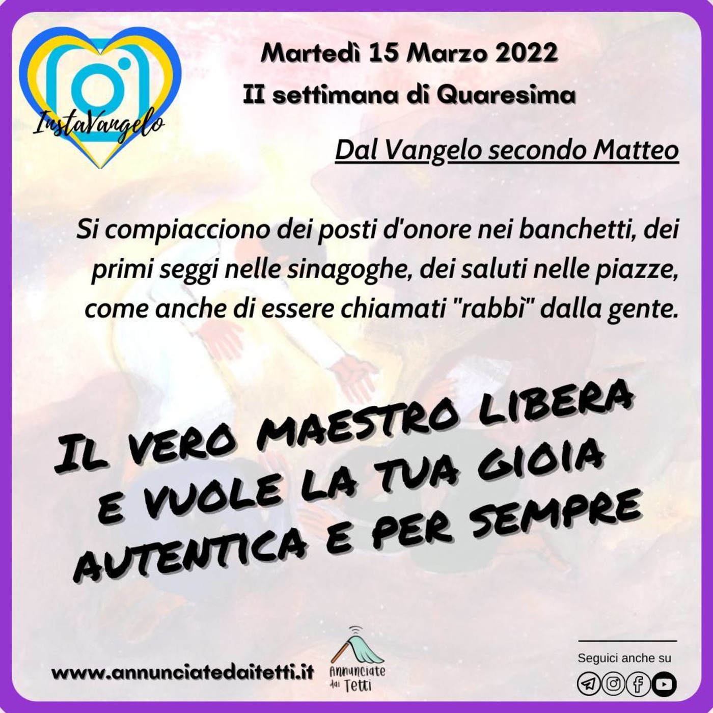 Cerco il Tuo volto