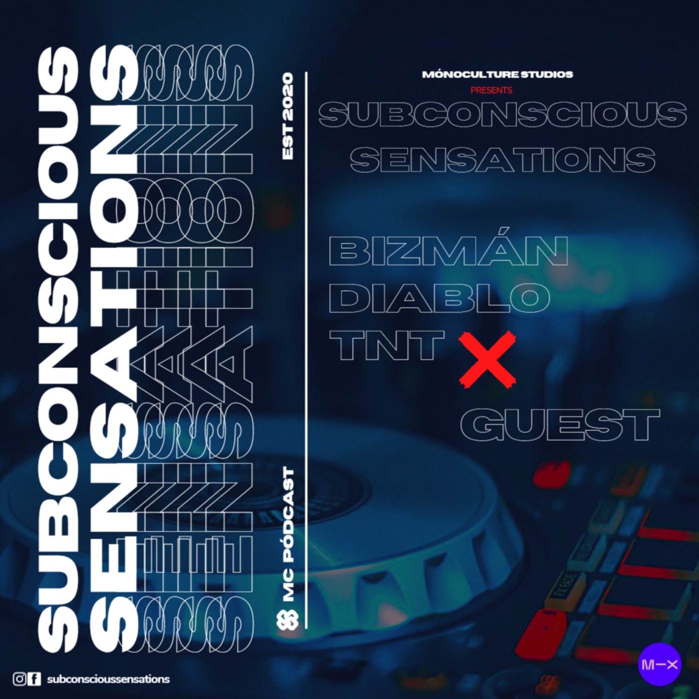 Subconscious Sensations #005 - D [ Mixed by KJM - C (MÓnoCulture Rec.) ]